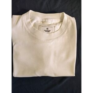 Reigning Champ Shirt Mens Small White Crew Neck Tee Jersey Logo Classic